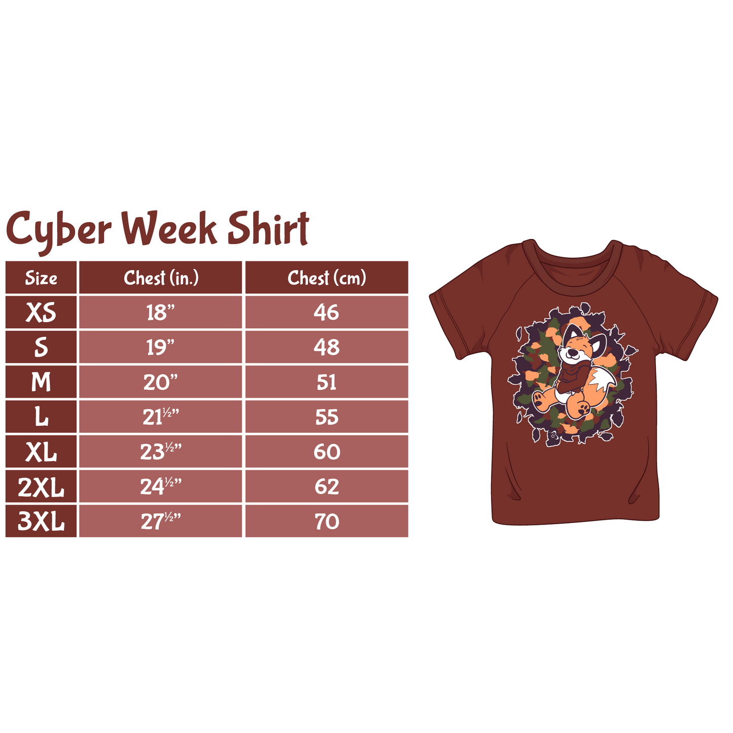 Camiseta de edición limitada de Cyber Week 2024
