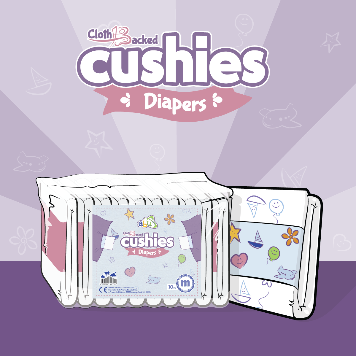 Cloth-Backed Cushies™ - ABUniverse Europe